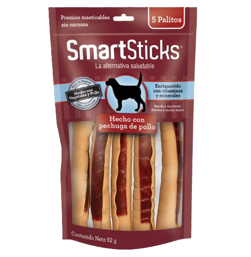 Snack para Perros Sticks 5 Unid 92gr