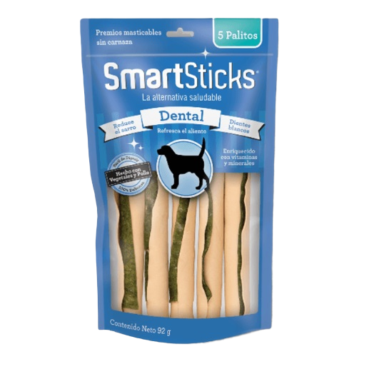 Snack para Perros SmartBones Sticks Dental 5 Unid